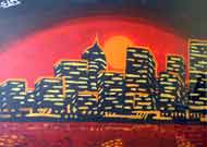  Stadt / Mešto (Acryl) 